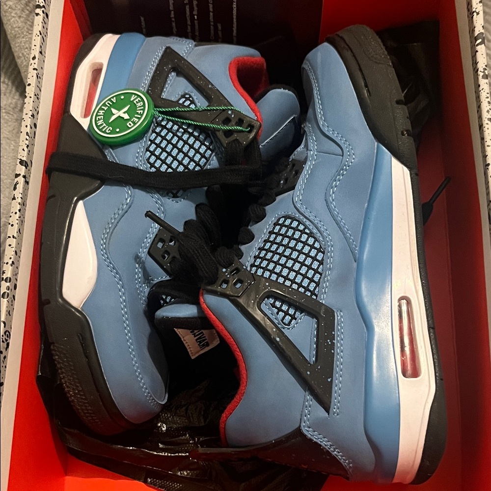 Nike Blue and Black Sneakers